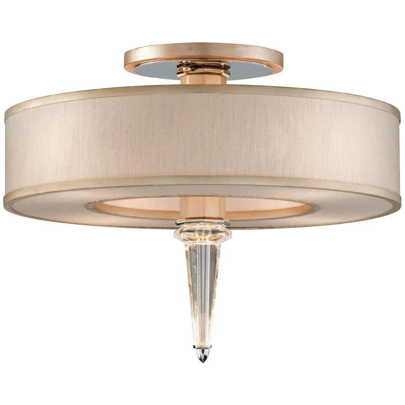 Corbett Lighting - Harlow Semi Flush Mount - 166-34-WSL/SS - Canada Light Shop