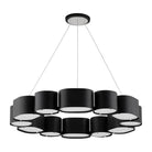 Corbett Lighting - Opal Chandelier - 393-30-SBK/SS - Canada Light Shop