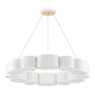 Corbett Lighting - Opal Chandelier - 393-30-SWH/VB - Canada Light Shop