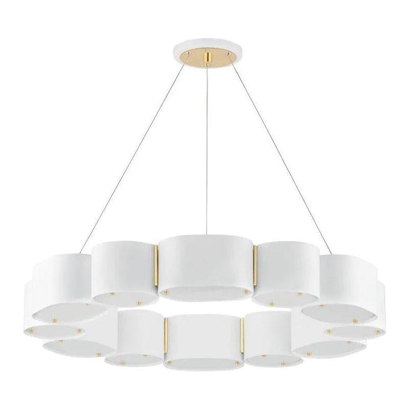 Corbett Lighting - Opal Chandelier - 393-30-SWH/VB - Canada Light Shop