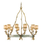 Corbett Lighting - Parc Royale Chandelier - 66-012-VGL/SSL - Canada Light Shop