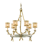 Corbett Lighting - Parc Royale Chandelier - 66-012-VGL/SSL - Canada Light Shop