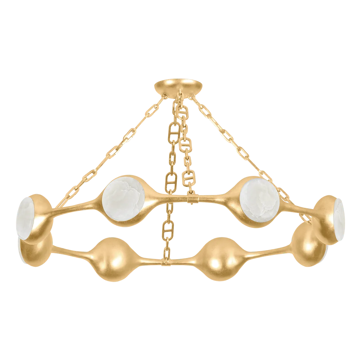 Corbett Lighting - Riviere LED Chandelier - 465-40-VGL - Canada Light Shop