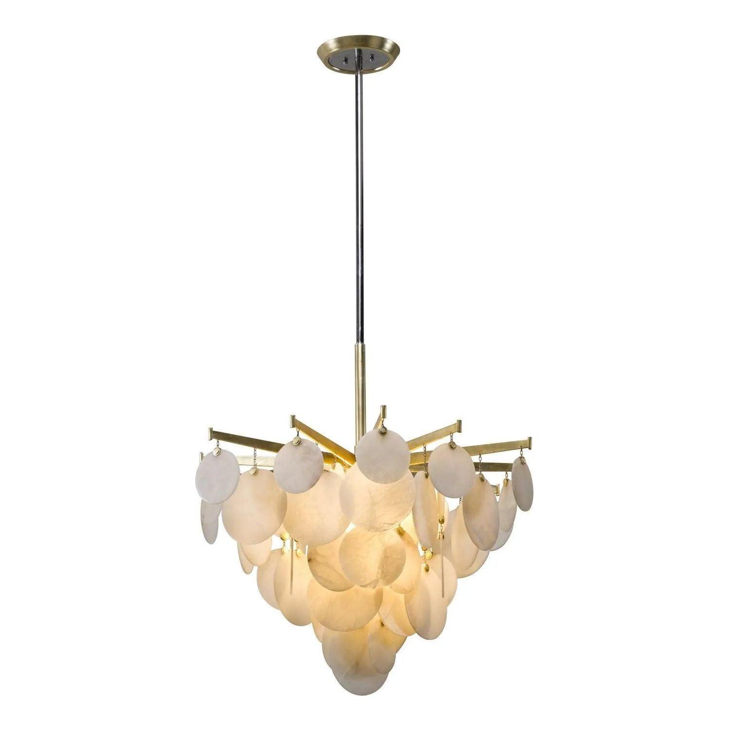 Corbett Lighting - Serenity Chandelier - 228-43-GL/SS - Canada Light Shop
