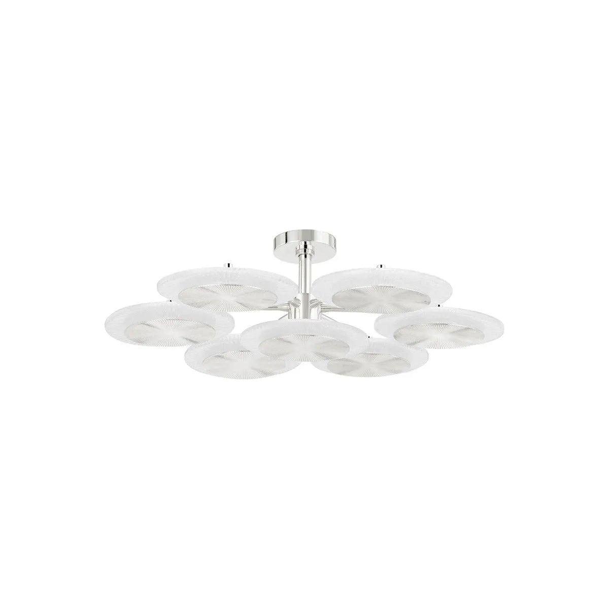 Corbett Lighting - Topaz LED Chandelier - 328-38-PN - Canada Light Shop