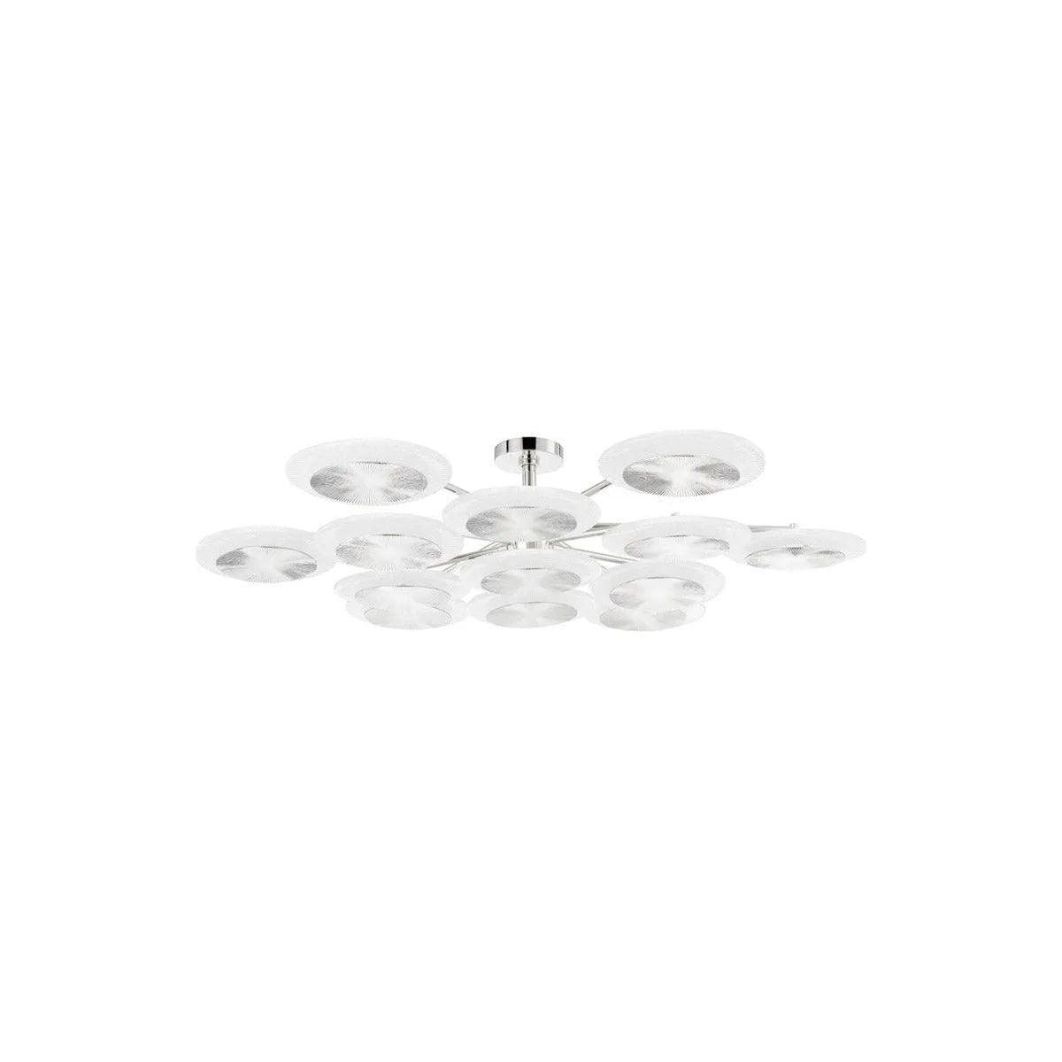 Corbett Lighting - Topaz LED Chandelier - 328-57-PN - Canada Light Shop