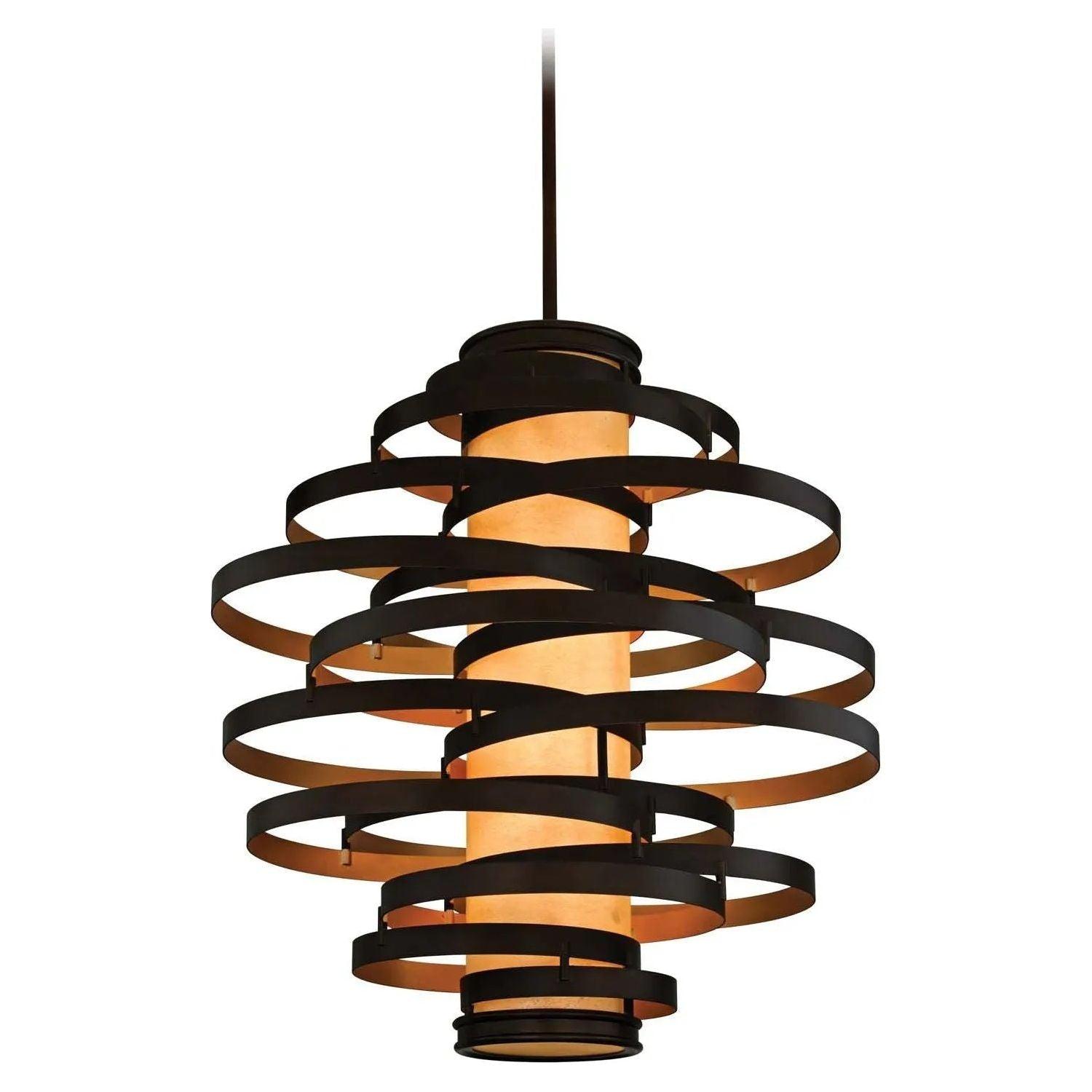 Corbett Lighting - Vertigo Chandelier - 113-76-BRL/GL - Canada Light Shop