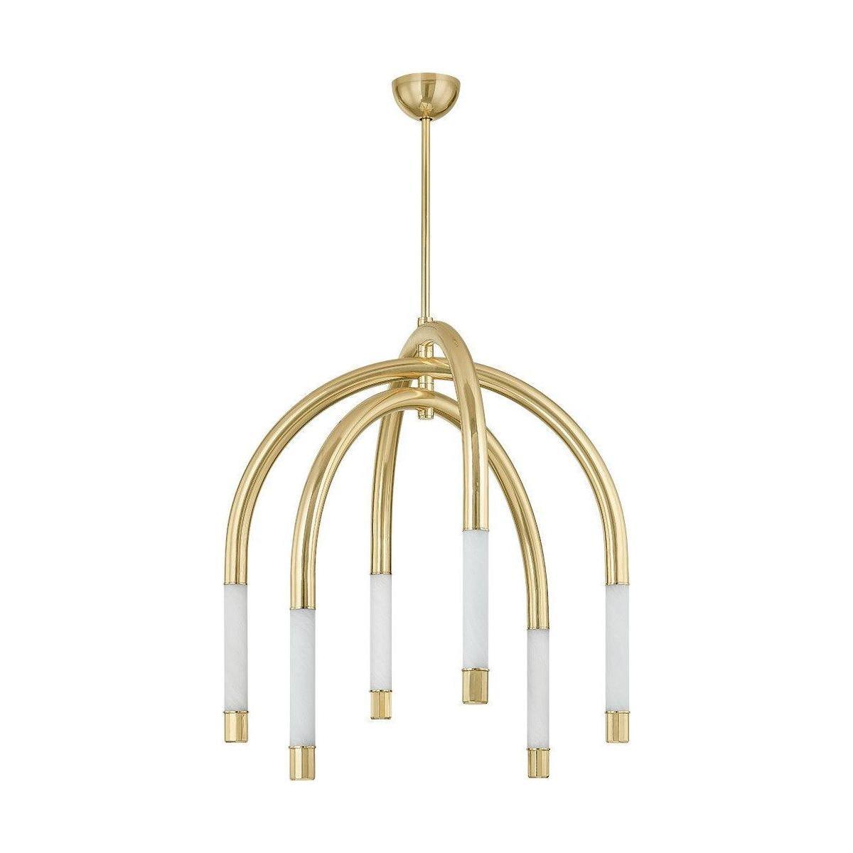 Corbett Lighting - Zeme LED Chandelier - 471-34-VPB - Canada Light Shop