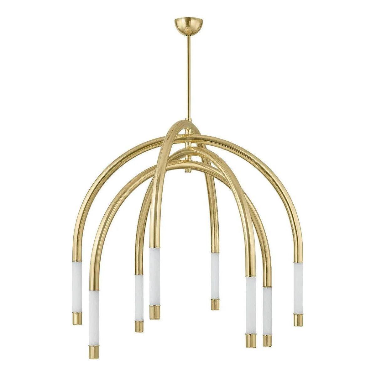 Corbett Lighting - Zeme LED Chandelier - 471-48-VPB - Canada Light Shop