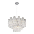 Crystorama - Addis Chandelier - ADD-300-AG-AM - Canada Light Shop