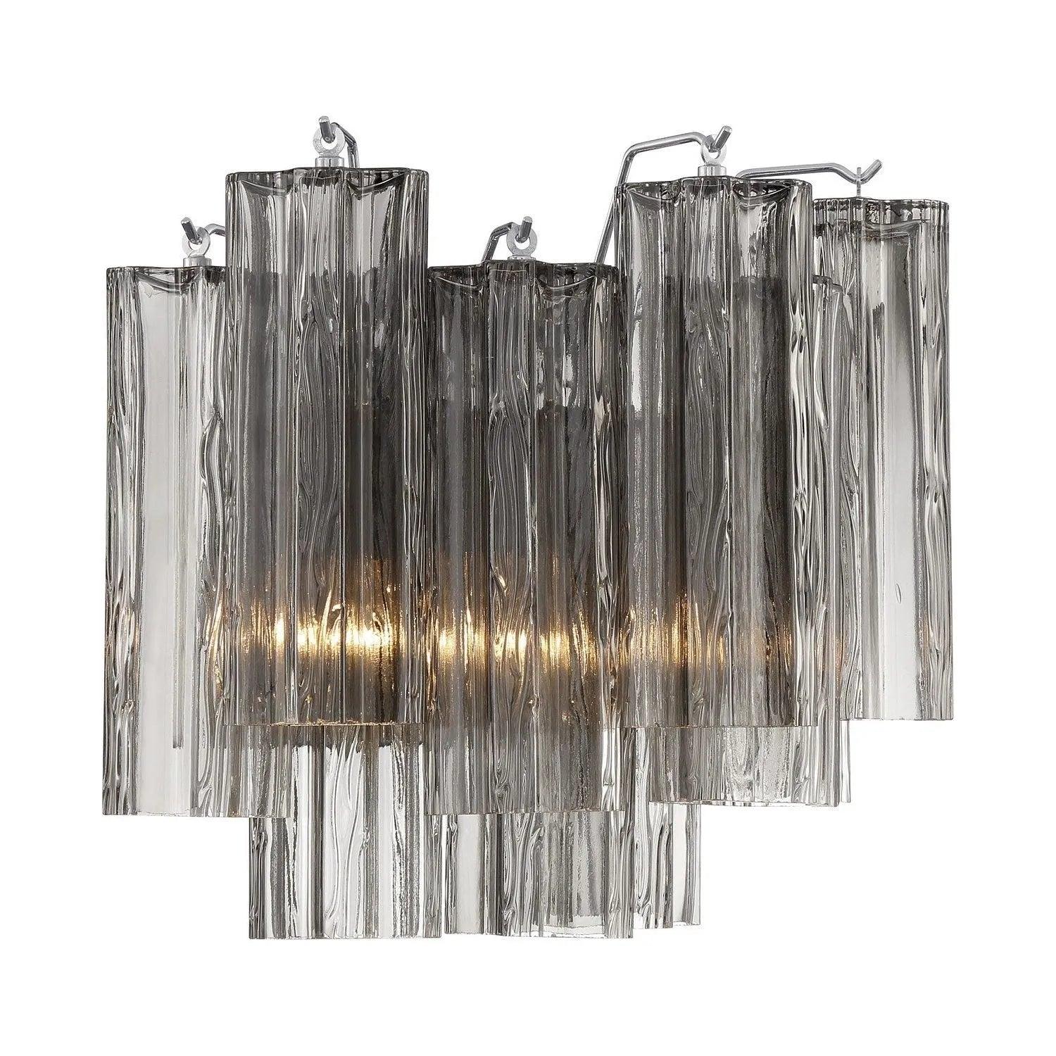 Crystorama - Addis Wall Mount - ADD-302-AG-AM - Canada Light Shop