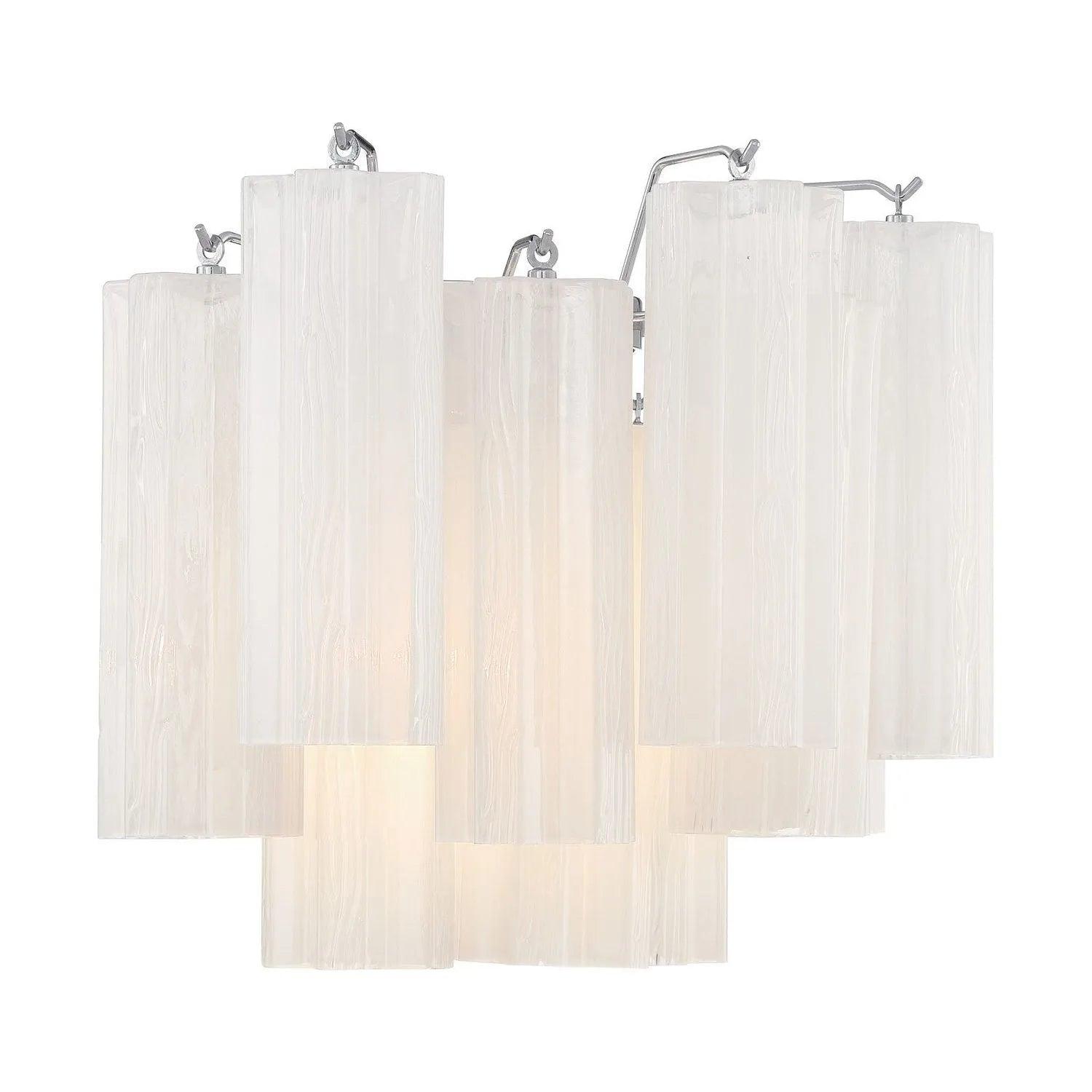 Crystorama - Addis Wall Mount - ADD-302-AG-AM - Canada Light Shop