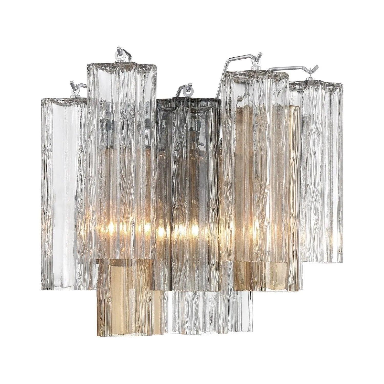 Crystorama - Addis Wall Mount - ADD-302-AG-AM - Canada Light Shop