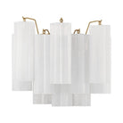 Crystorama - Addis Wall Mount - ADD-302-AG-WH - Canada Light Shop
