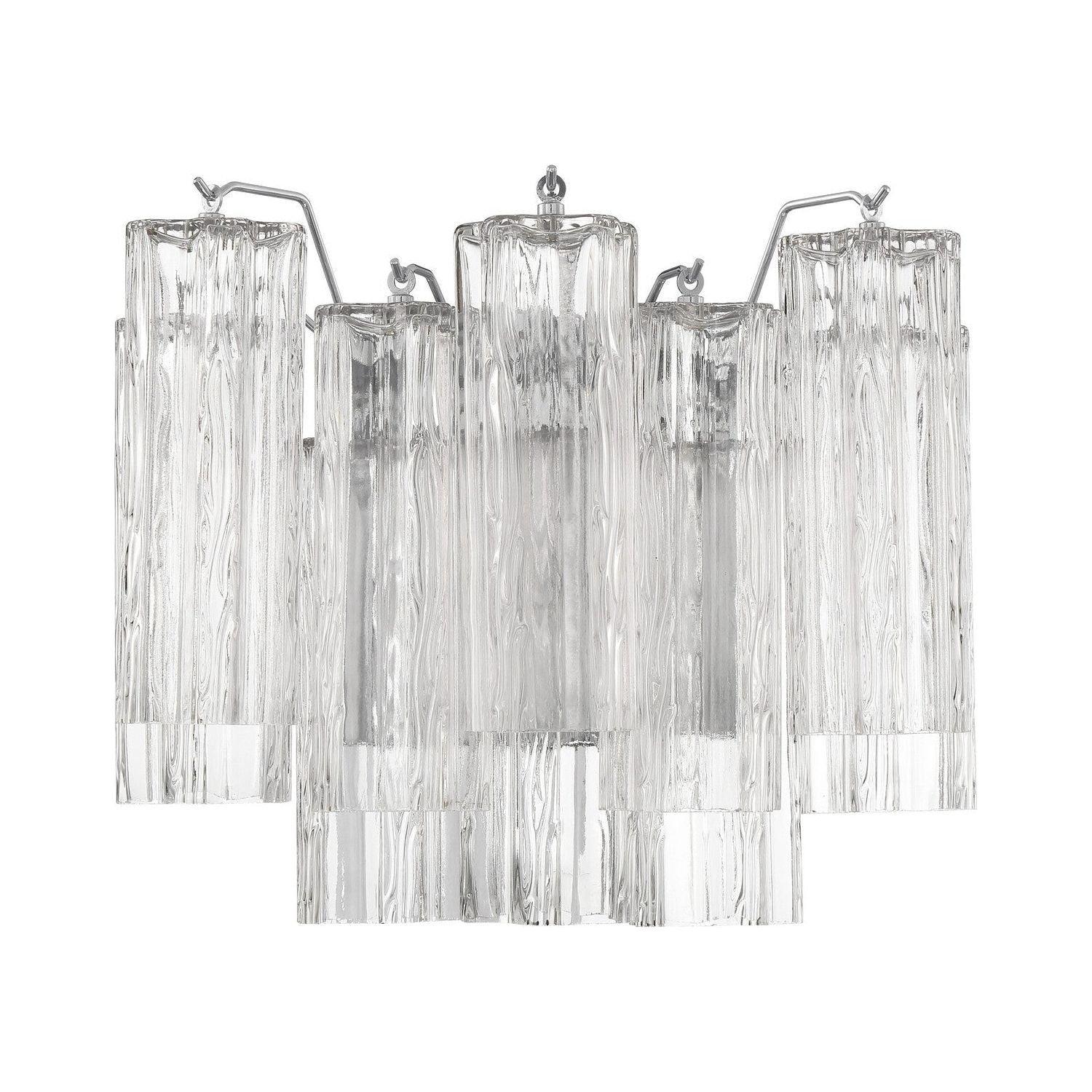 Crystorama - Addis Wall Mount - ADD-302-CH-CL - Canada Light Shop