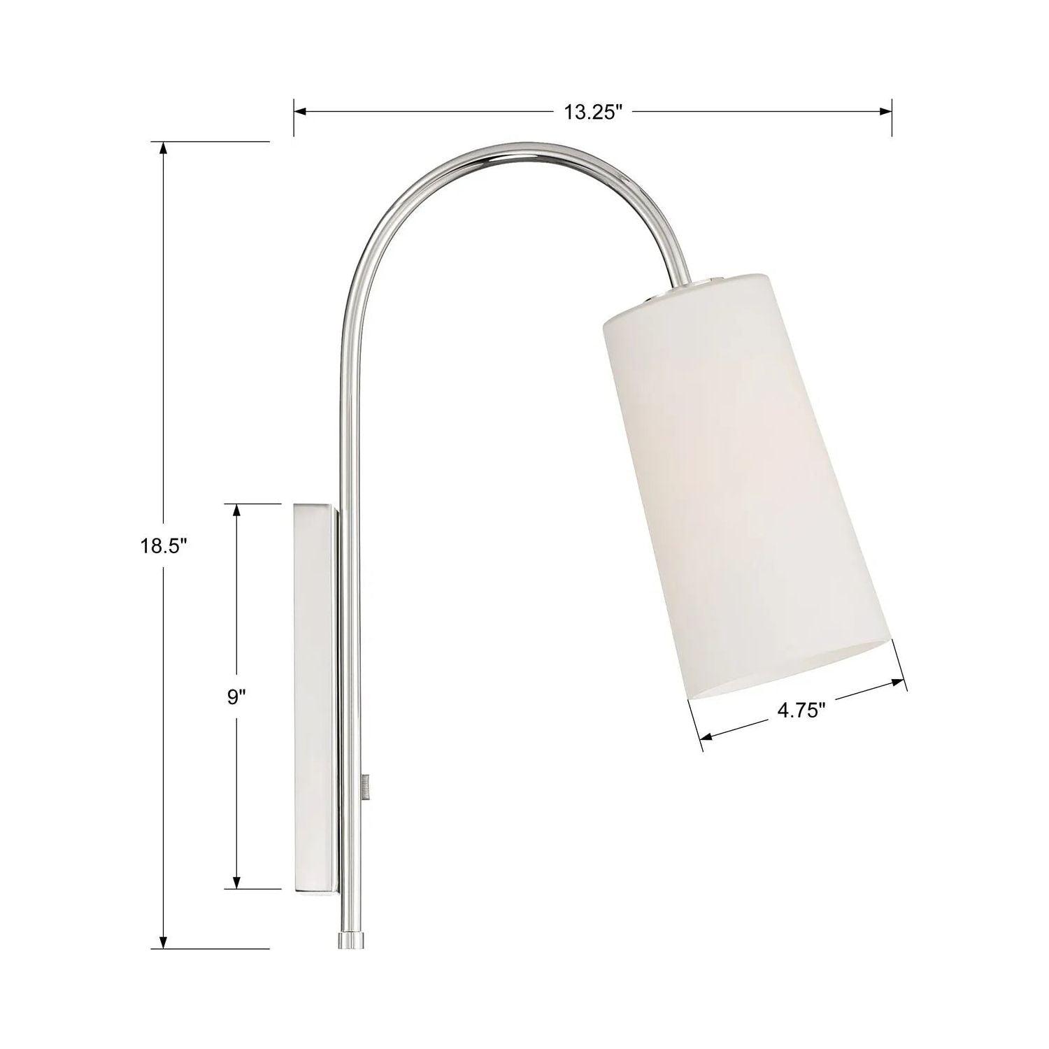 Crystorama - Alexa Wall Mount - ALX-4501-AG - Canada Light Shop