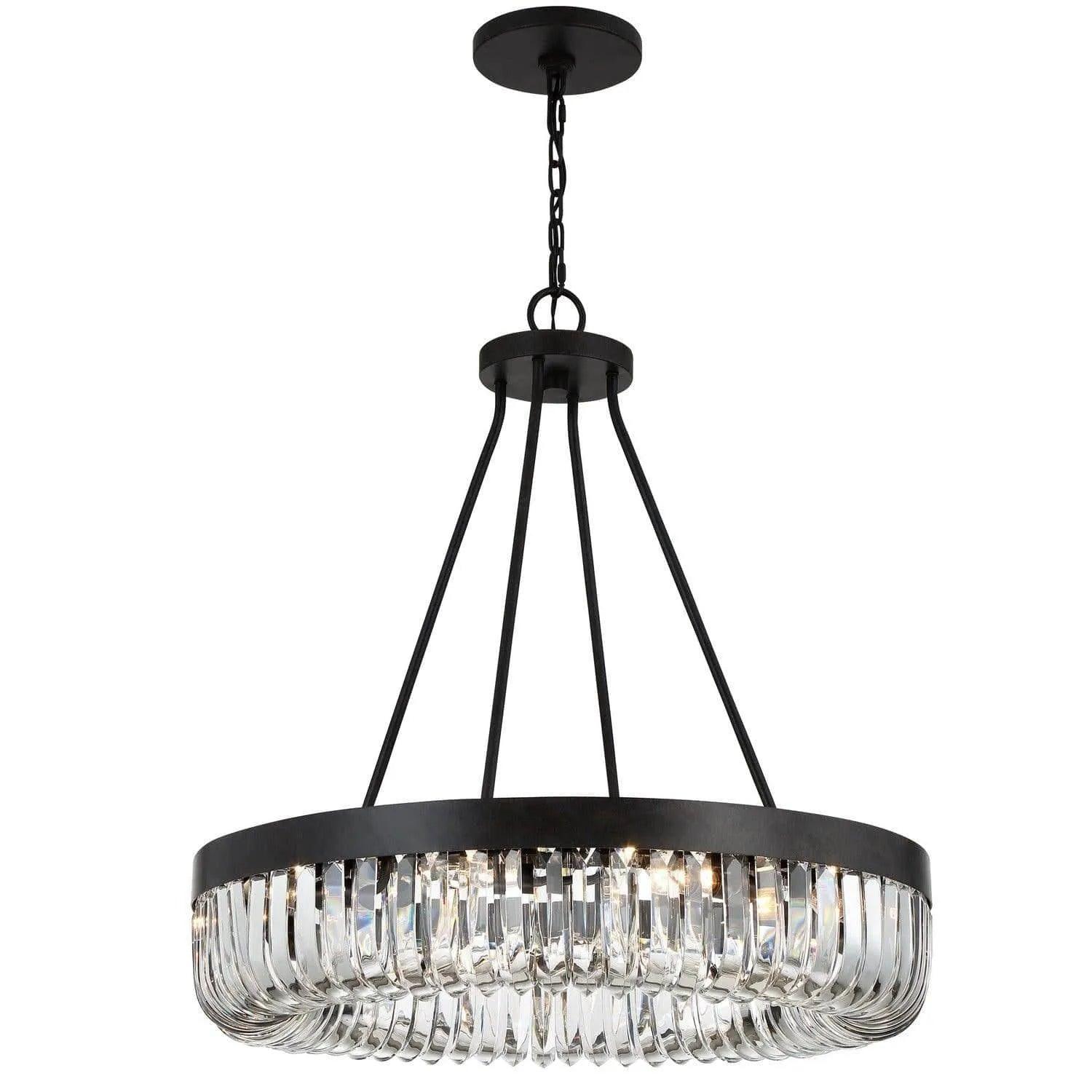 Crystorama - Alister Chandelier - ALI-B2010-CZ - Canada Light Shop