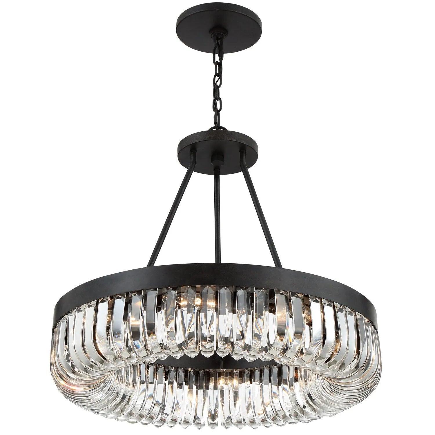 Crystorama - Alister Chandelier - ALI-B2026-CZ - Canada Light Shop
