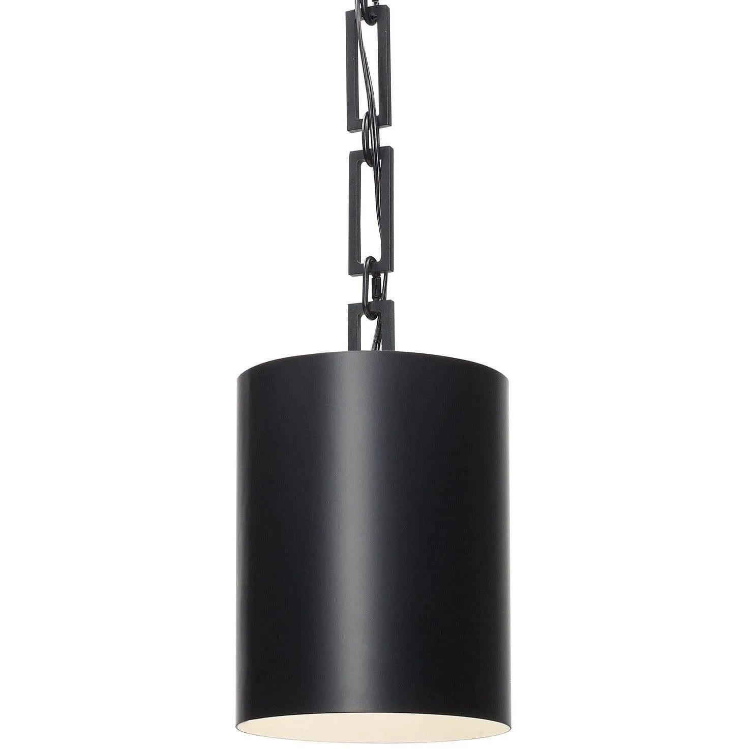 Crystorama - Alston One Light Mini Chandelier - 8680-MK-WH - Canada Light Shop