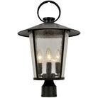 Crystorama - Andover Four Light Outdoor Lantern Post - AND-9209-SD-MK - Canada Light Shop