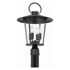 Crystorama - Andover Outdoor Post Mount - AND-9209-CL-MK - Canada Light Shop