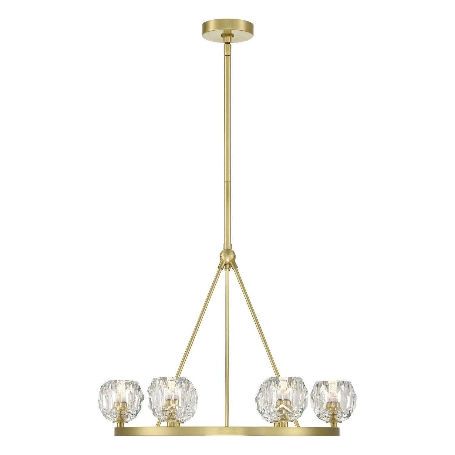 Crystorama - Aragon LED Chandelier - ARA-10264-SB - Canada Light Shop