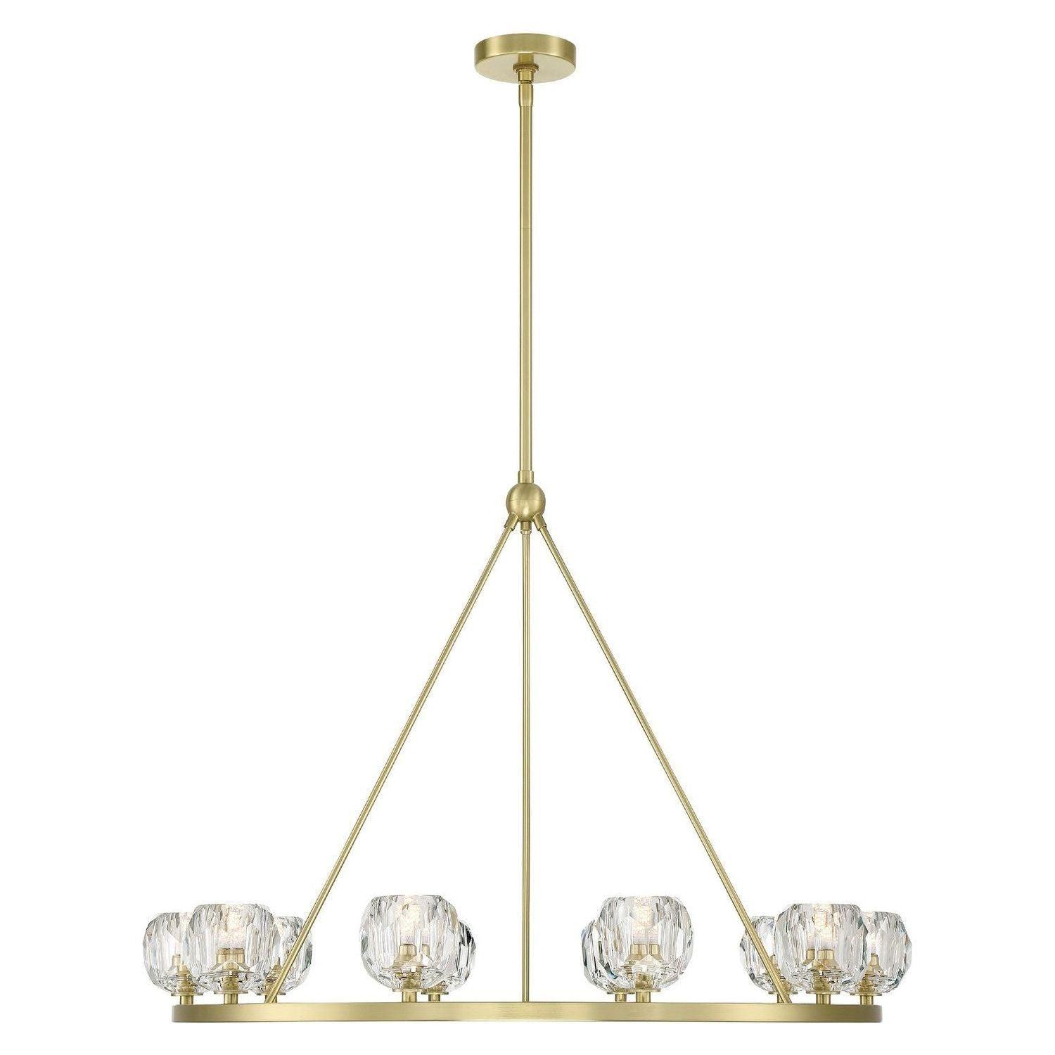 Crystorama - Aragon LED Chandelier - ARA-10265-SB - Canada Light Shop