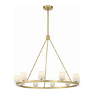 Crystorama - Aragon LED Chandelier - ARA-10265-SB-ST - Canada Light Shop