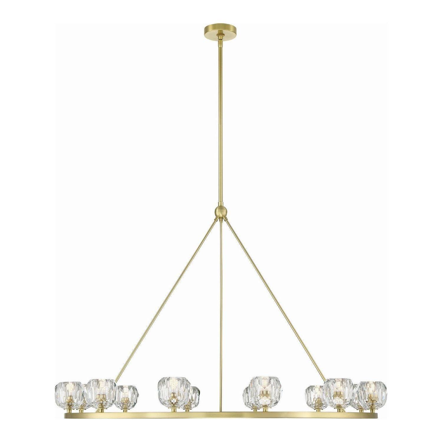 Crystorama - Aragon LED Chandelier - ARA-10266-SB - Canada Light Shop