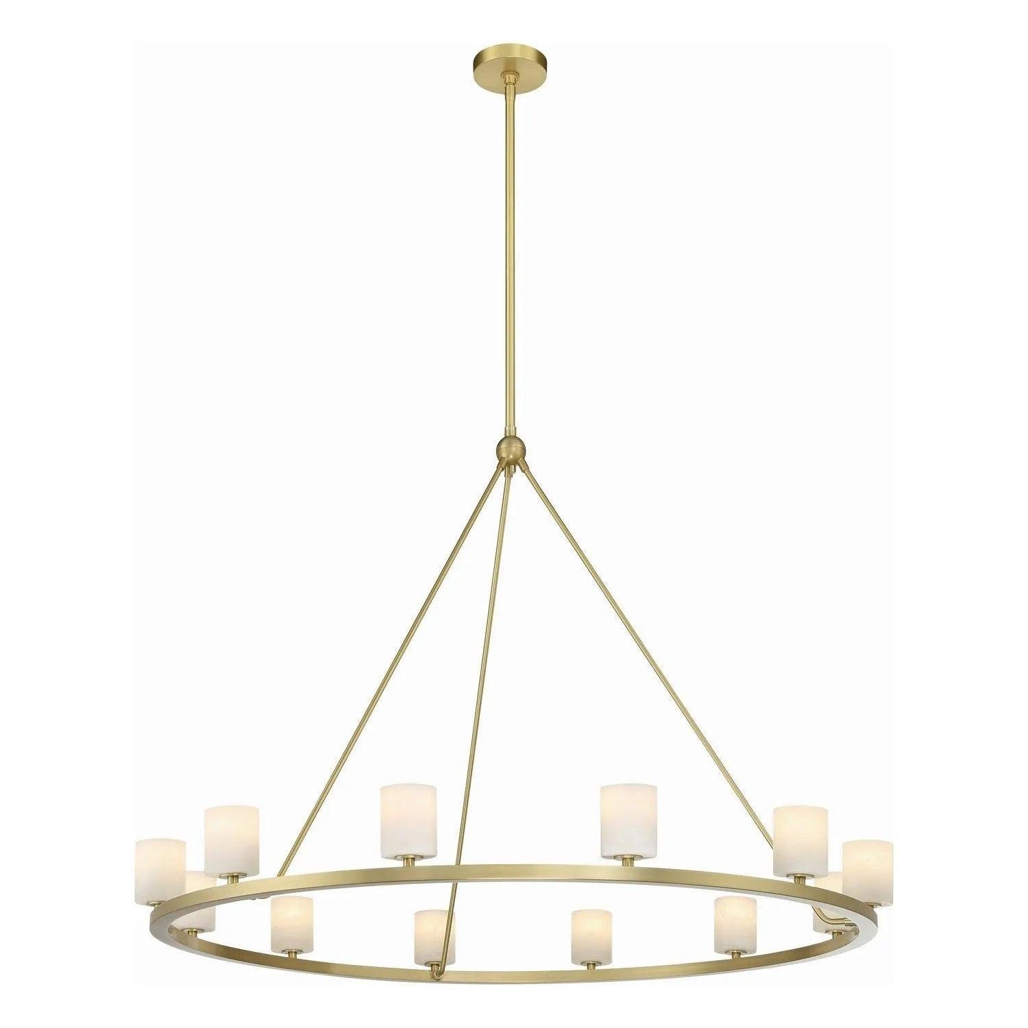 Crystorama - Aragon LED Chandelier - ARA-10266-SB-ST - Canada Light Shop