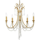Crystorama - Arcadia Five Light Chandelier - ARC-1905-GA-CL-MWP - Canada Light Shop