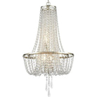 Crystorama - Arcadia Four Light Chandelier - ARC-1907-SA-CL-MWP - Canada Light Shop