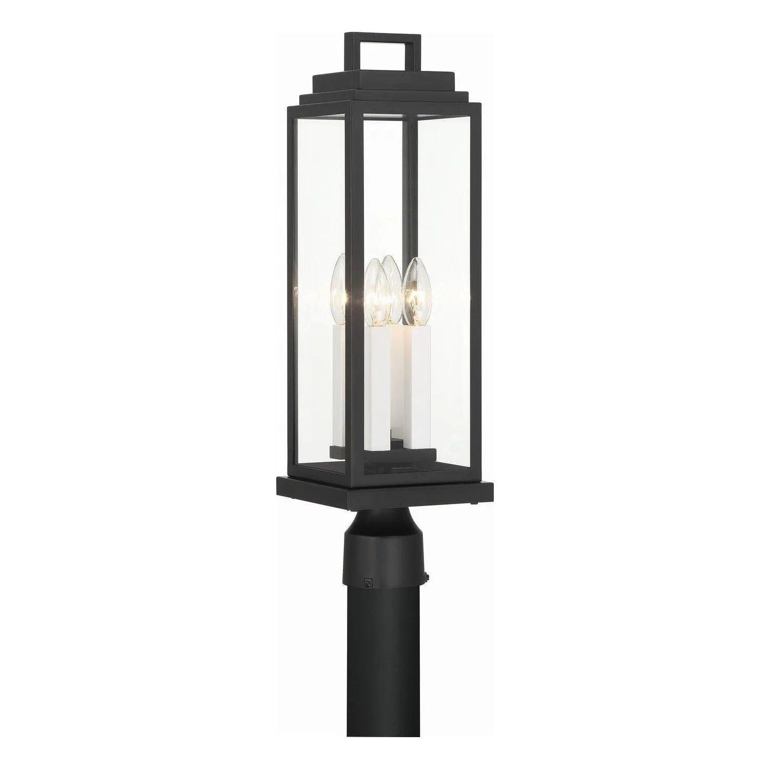 Crystorama - Aspen Outdoor Post Mount - ASP-8919-MK - Canada Light Shop
