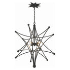 Crystorama - Astro Chandelier - 9236-BK - Canada Light Shop
