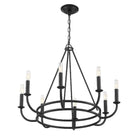 Crystorama - Bailey Eight Light Chandelier - BAI-A2108-AG - Canada Light Shop
