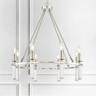 Crystorama - Baxter Eight Light Chandelier - 8867-AG - Canada Light Shop