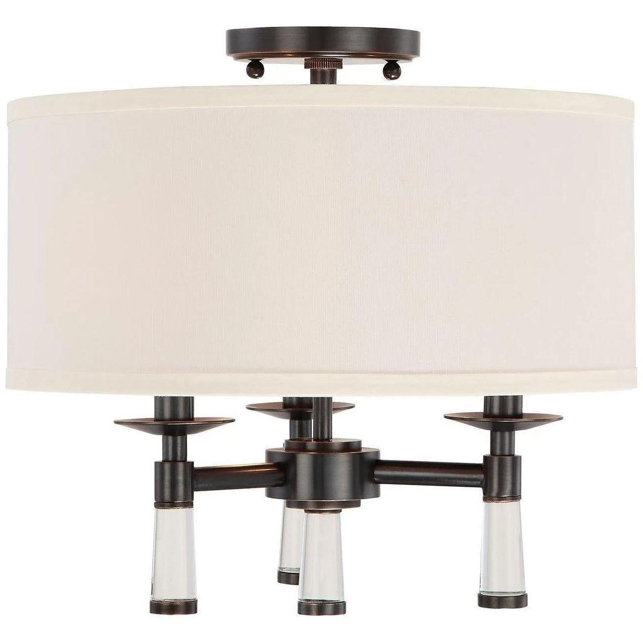 Crystorama - Baxter Three Light Ceiling Mount - 8863-OR_CEILING - Canada Light Shop