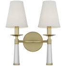 Crystorama - Baxter Two Light Wall Mount - 8862-AG - Canada Light Shop
