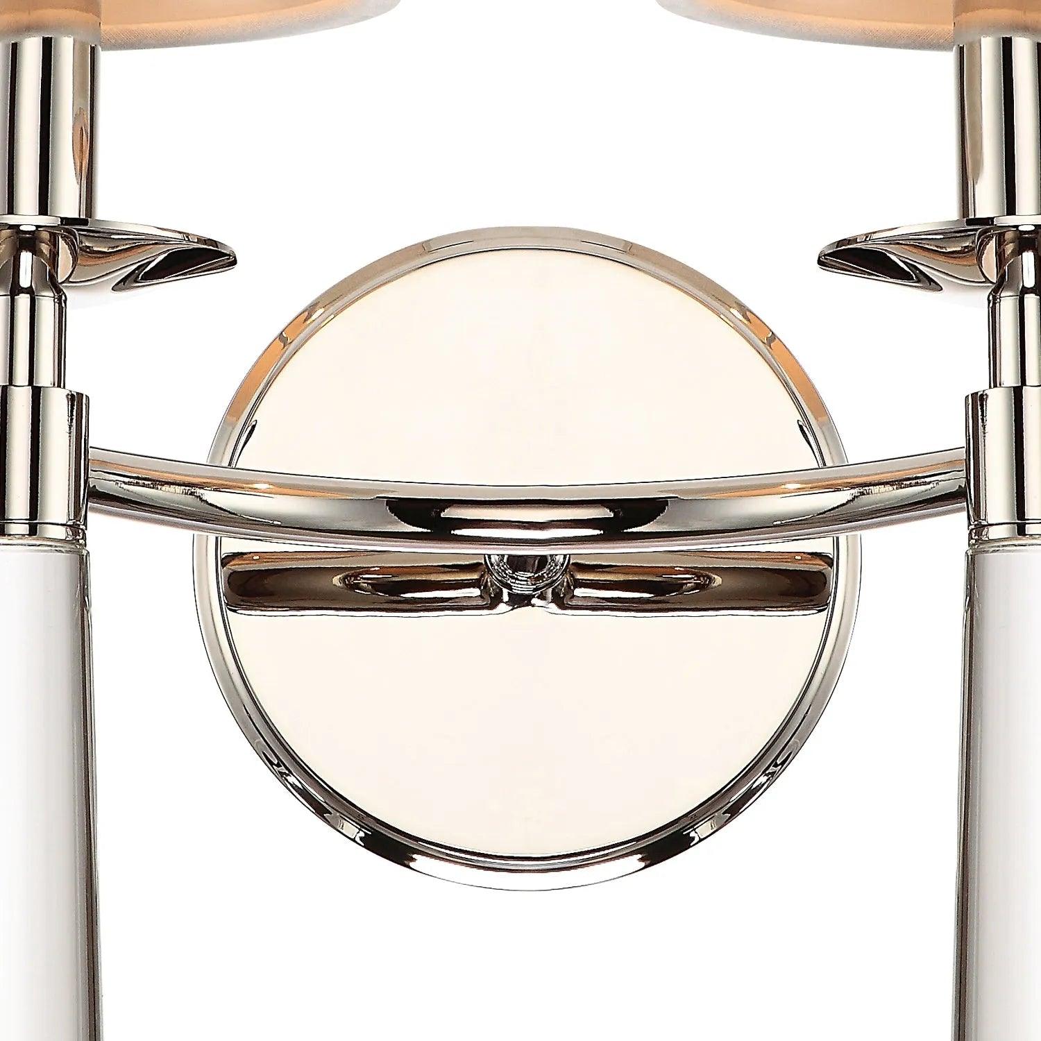 Crystorama - Baxter Two Light Wall Mount - 8862-AG - Canada Light Shop