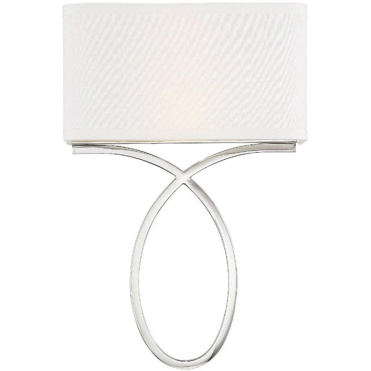 Crystorama - Brinkley Two Light Wall Mount - BRK-A3702-PN - Canada Light Shop
