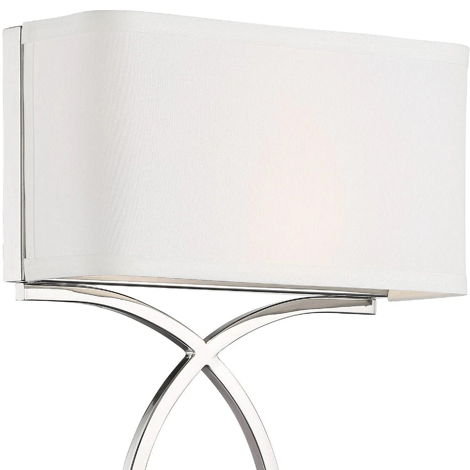 Crystorama - Brinkley Two Light Wall Mount - BRK-A3702-PN - Canada Light Shop