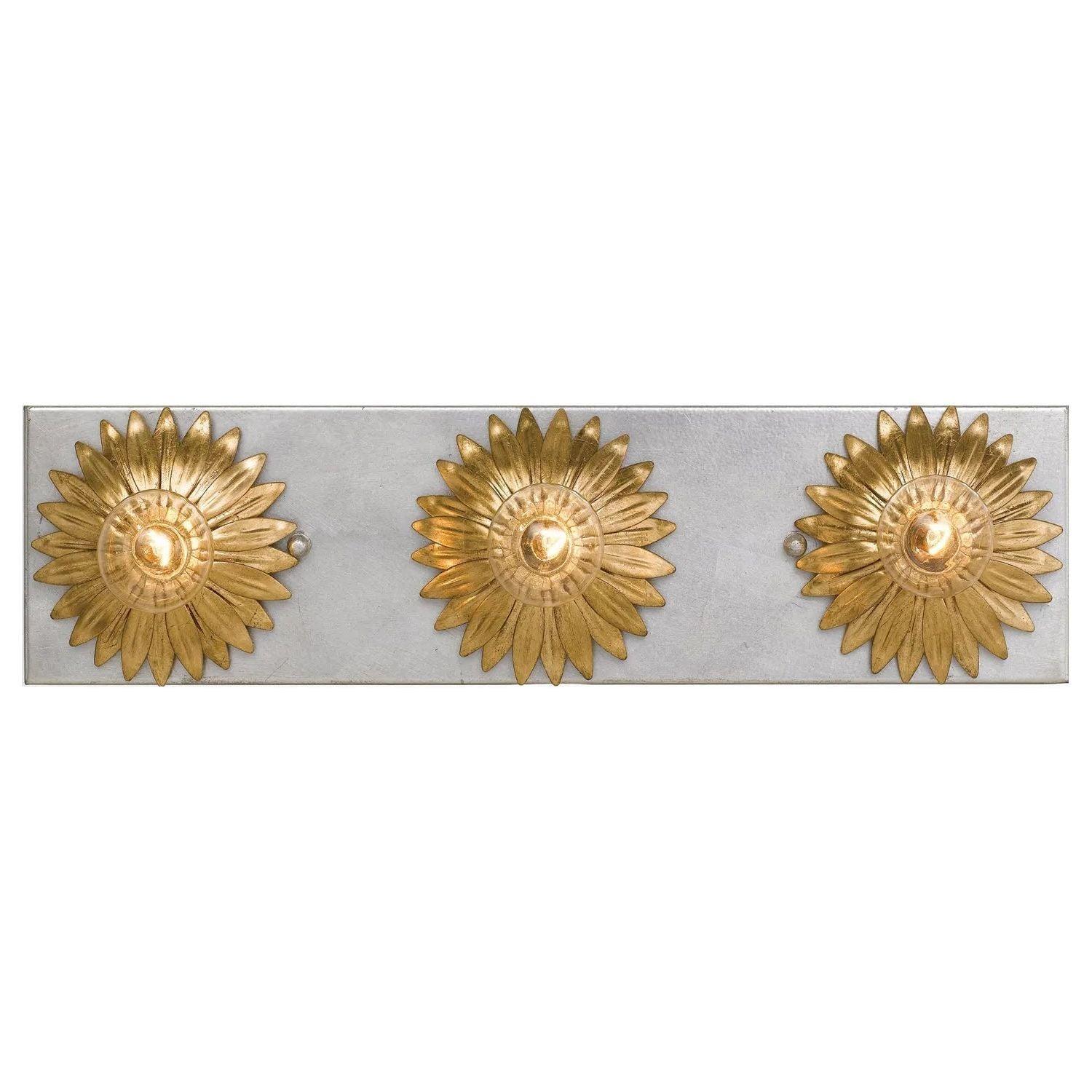 Crystorama - Broche Bathroom Vanity - 503-GA-SA - Canada Light Shop