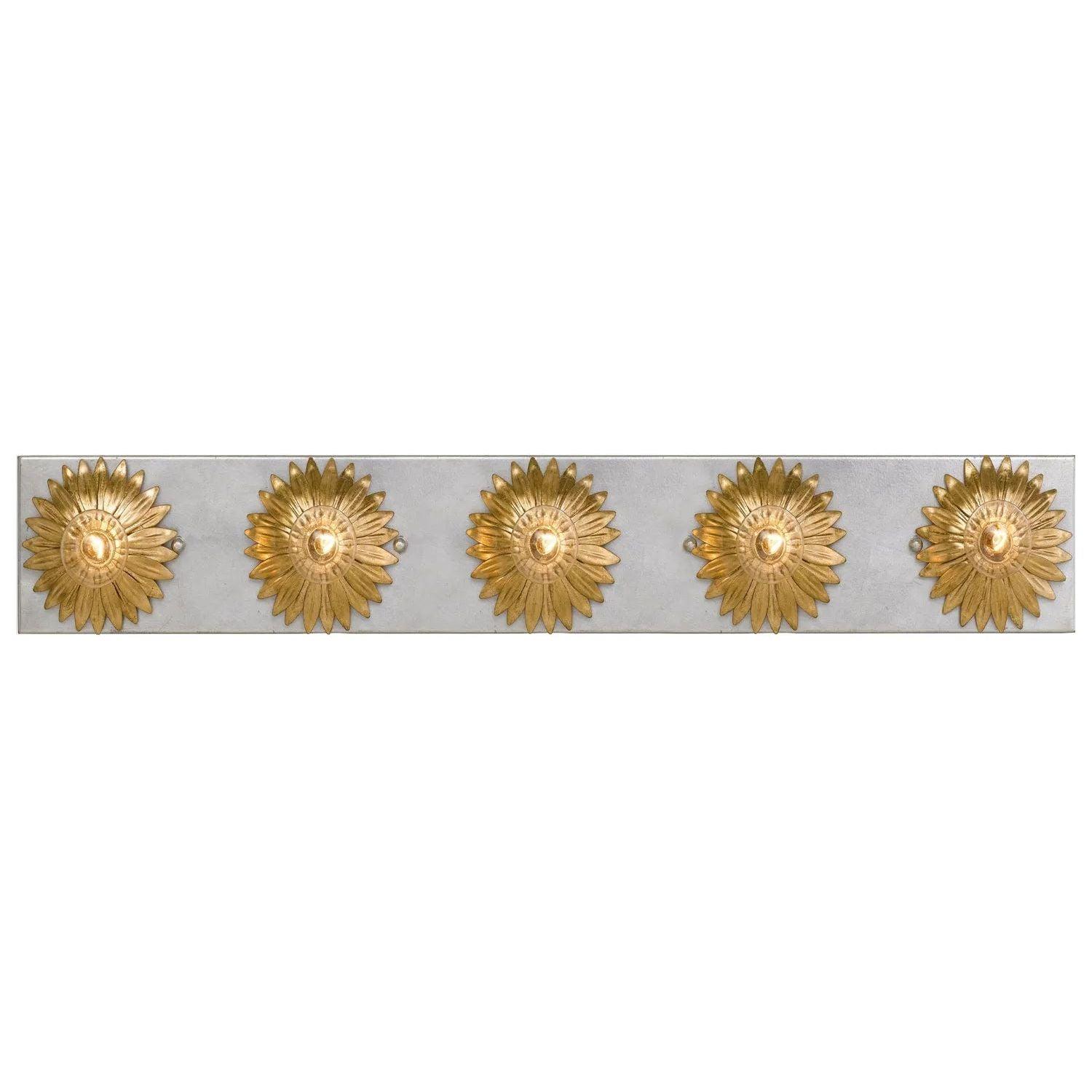 Crystorama - Broche Bathroom Vanity - 508-GA-SA - Canada Light Shop