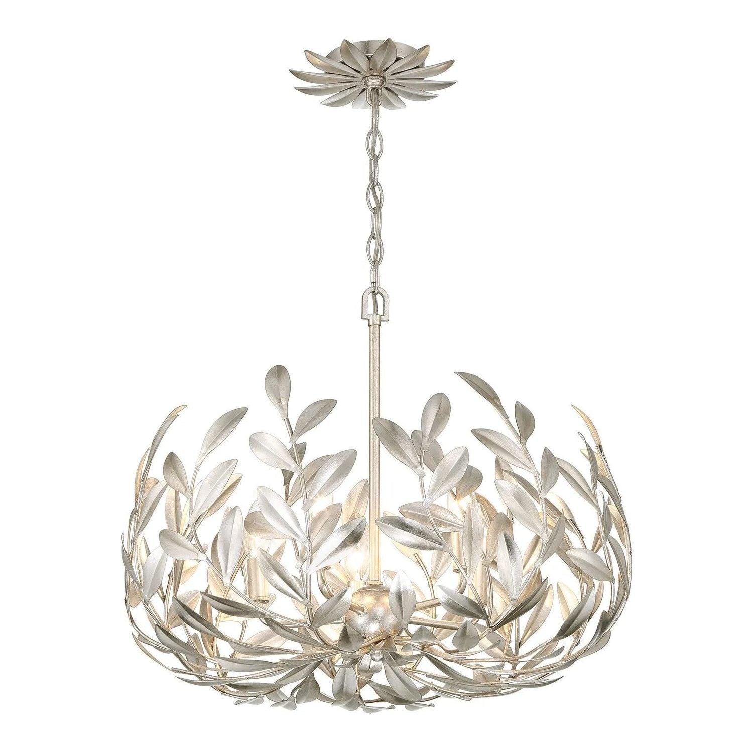 Crystorama - Broche Chandelier - Ring - 566-SA - Canada Light Shop