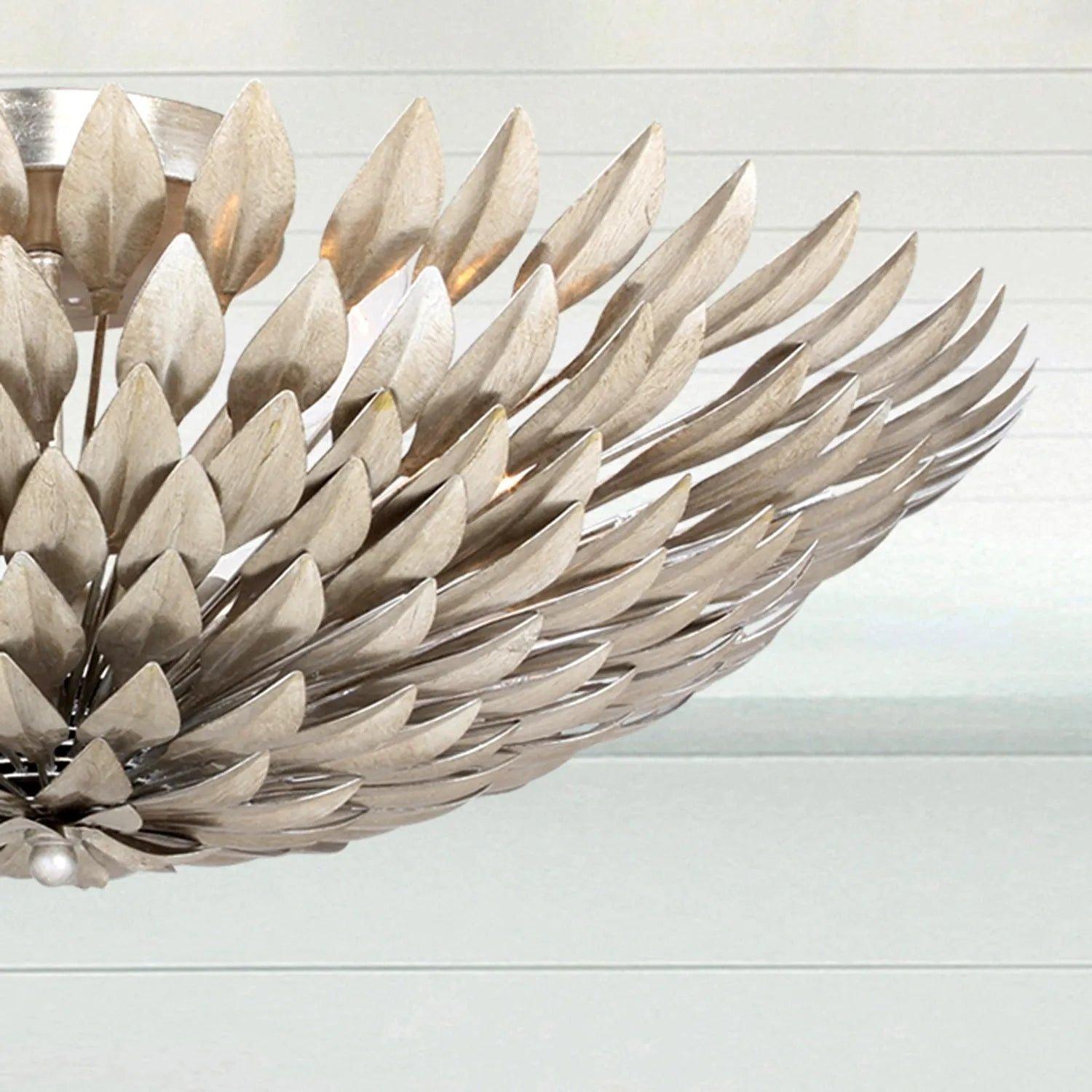 Crystorama - Broche Flush Mount - 507-GA - Canada Light Shop