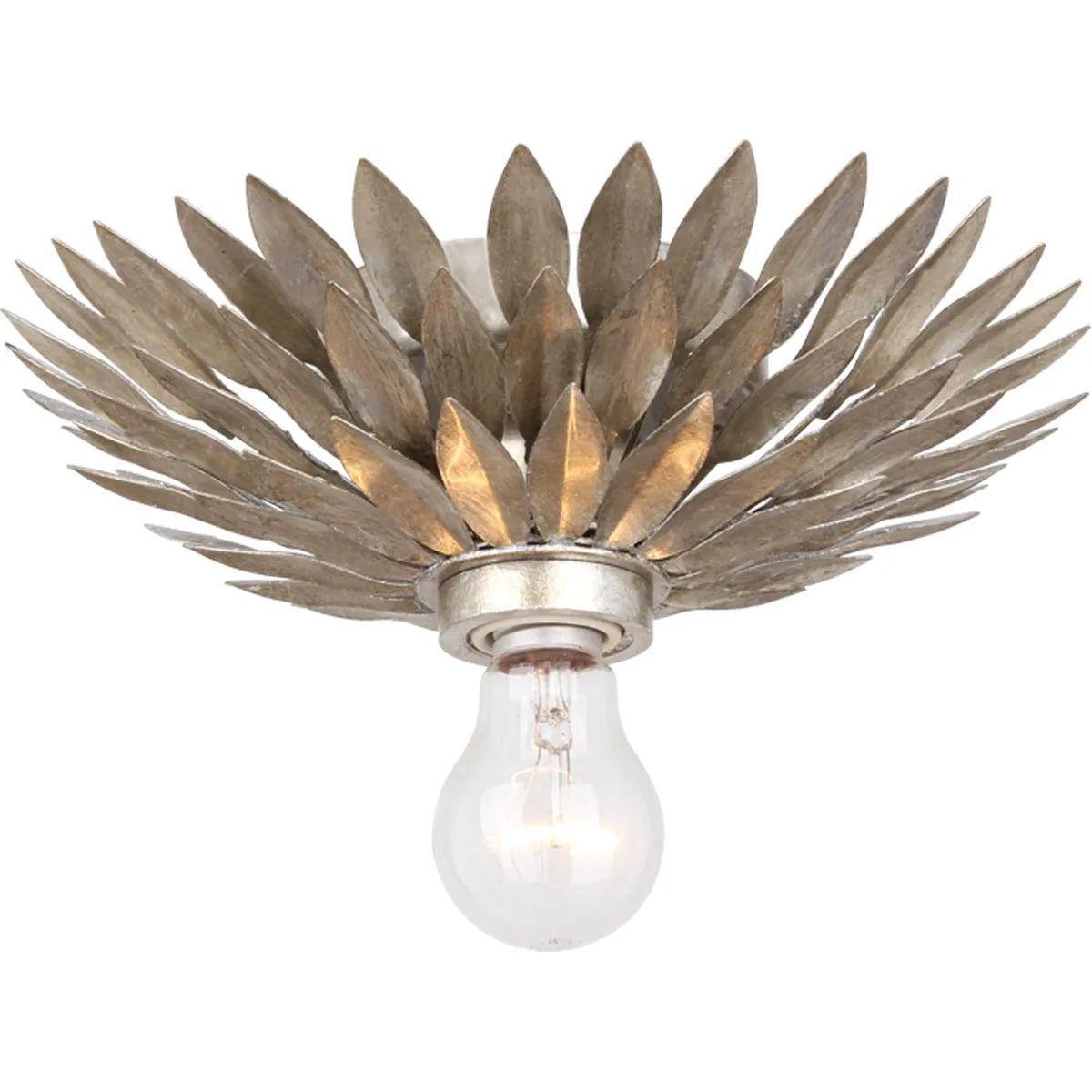 Crystorama - Broche Flush Mount - Ceiling - 500-SA_CEILING - Canada Light Shop