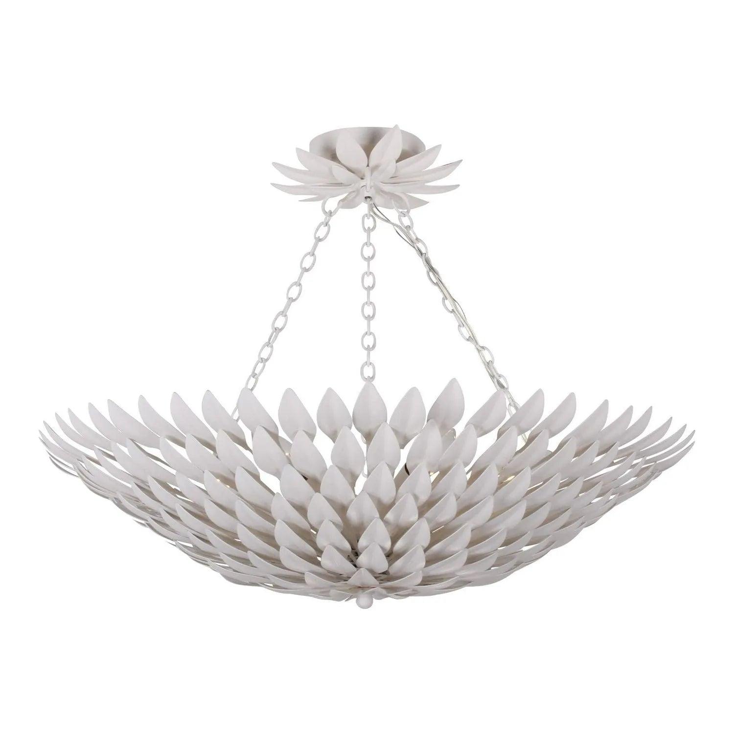 Crystorama - Broche Semi Flush Mount - 517-MT_CEILING - Canada Light Shop
