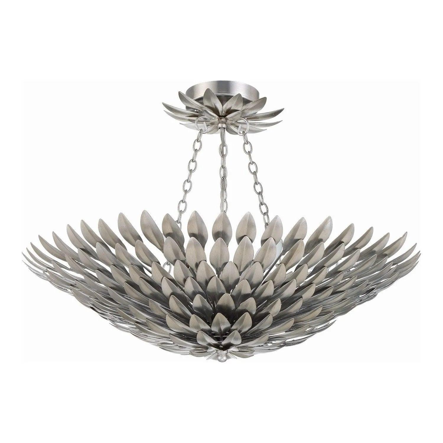 Crystorama - Broche Semi Flush Mount - 517-SA_CEILING - Canada Light Shop