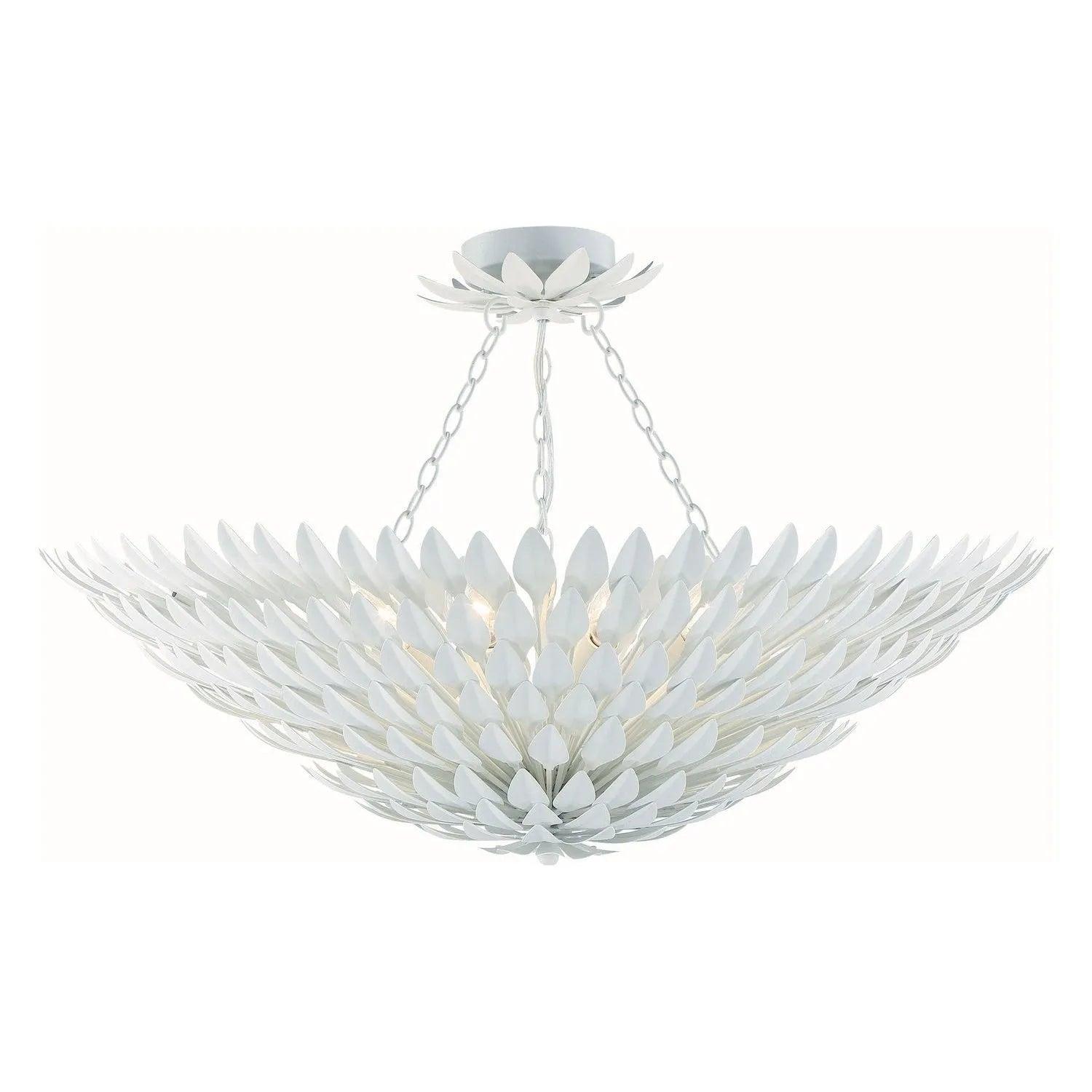 Crystorama - Broche Semi Flush Mount - 519-MT_CEILING - Canada Light Shop