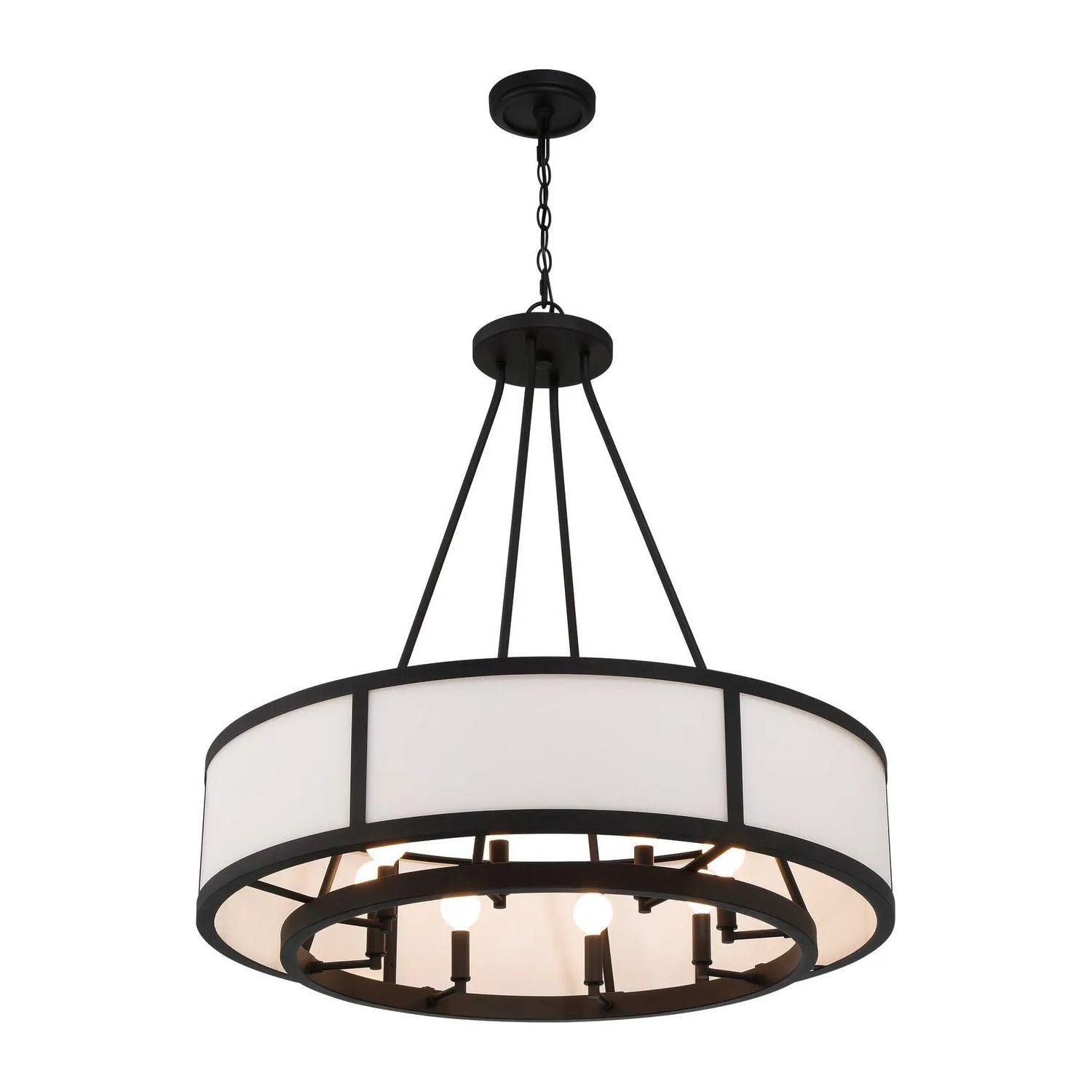 Crystorama - Bryant Chandelier - BRY-8008-BF - Canada Light Shop